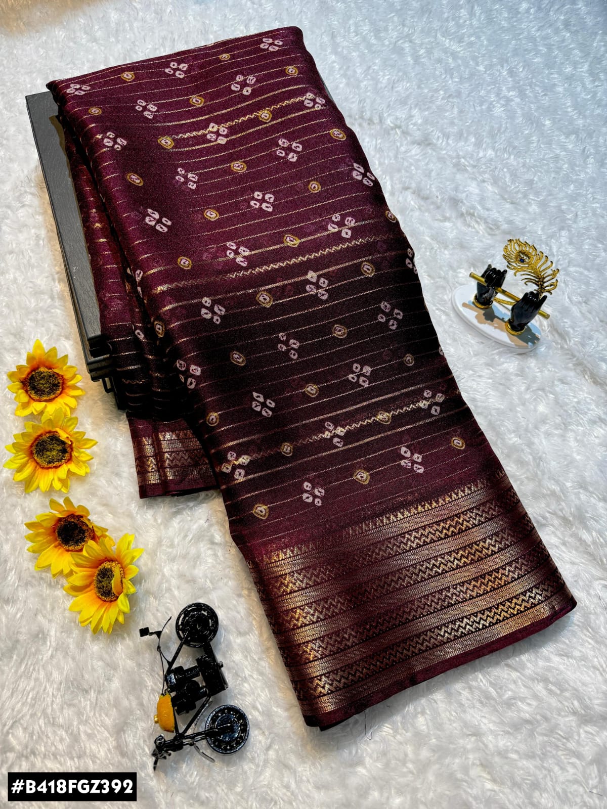premium georgette sarees